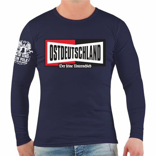 Spaß Kostet Herren Longsleeve Langarmshirt Ostdeutschland der feine Unterschied Größe S - 3XL Spaß Kostet Herren Longsleeve Langarmshirt Ostdeutschland der feine Unterschied Größe S - 3XL von Spaß Kostet