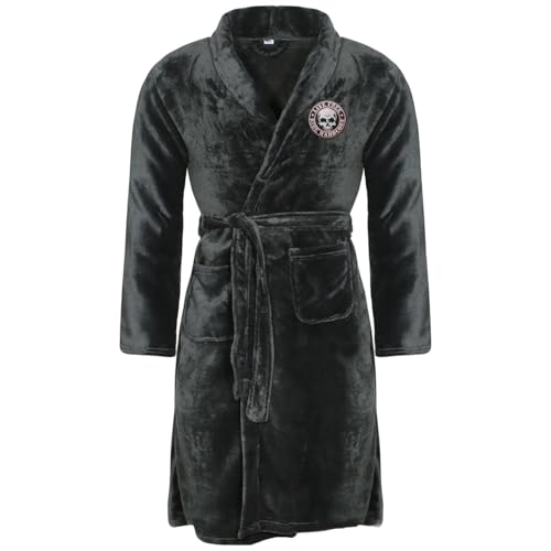 Spaß Kostet Herren Männer Bademantel Biker Live Free Ride Hardcore bathrobe Grösse S - 3XL von Spaß Kostet