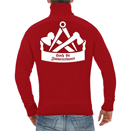 Spaß Kostet Herren Männer Jacken Sweatjacke Zimmermann Hoch die Zimmererkunst herbst sommer von Spaß Kostet