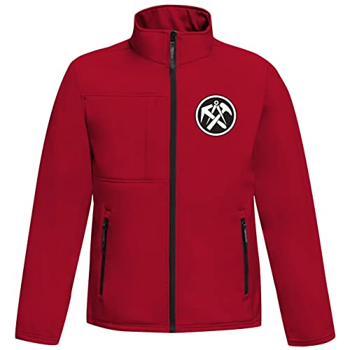 Spaß Kostet Herren Männer Softshell Jacke DACHDECKER wind wasserdicht S - 4XL Arbeitsjacke von Spaß Kostet