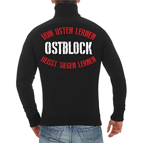 Spaß Kostet Herren Männer Sweatjacke DDR Nutzfahrzeuge Vom Osten lernen heisst Siegen lernen von Spaß Kostet