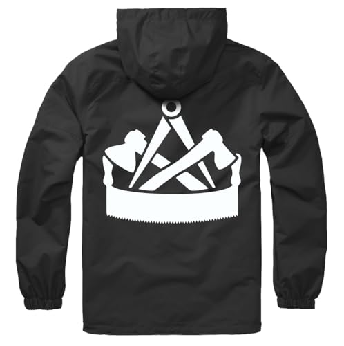 Spaß Kostet Herren Männer Windbreaker ZIMMERMANN Arbeitsjacke schlupfjacke windjacke herbst von Spaß Kostet