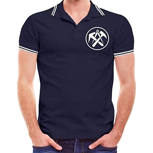 Spaß Kostet Herren Poloshirt Polohemd Dachdecker Lebenseinstellung Größe S bis 5XL von Spaß Kostet