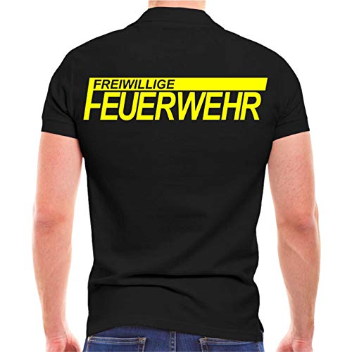 Spaß Kostet Herren Poloshirt Polohemd Freiwillige Feuerwehr mit Neongelb Druck Spaß Kostet Herren Poloshirt Polohemd Freiwillige Feuerwehr mit Neongelb Druck von Spaß Kostet