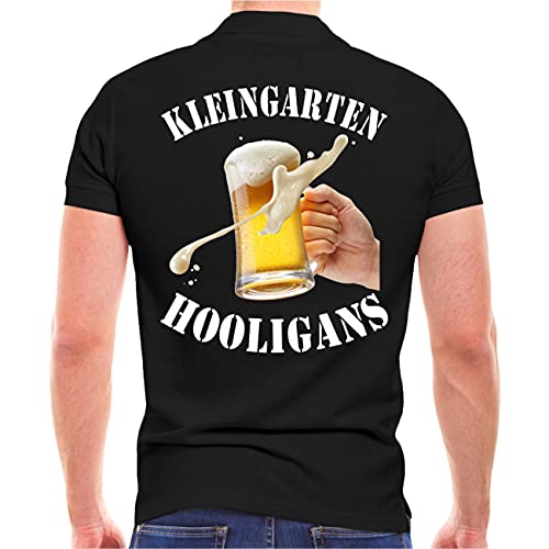 Spaß Kostet Herren Poloshirt Polohemd Kleingarten Hooligans (mit Rückendruck) Größe S - 5XL von Spaß Kostet