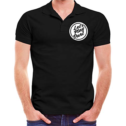 Spaß Kostet Herren Poloshirt Polohemd Kneipensport Darts Motiv Bier und Pfeile S bis 5XL von Spaß Kostet