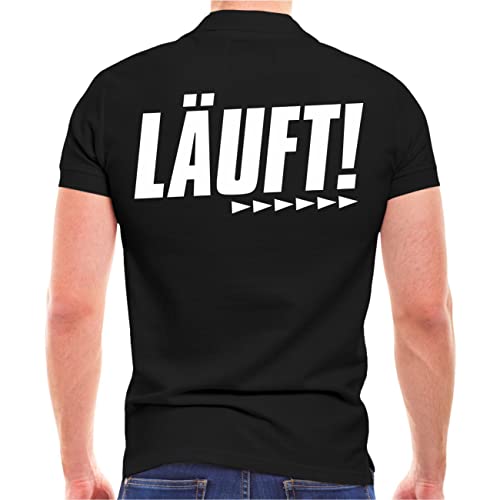 Spaß Kostet Herren Poloshirt Polohemd Läuft (mit Rückendruck) Größe S - 5XL von Spaß Kostet
