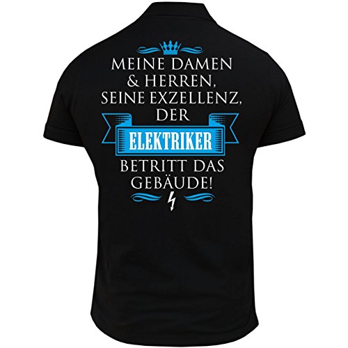 Herren Poloshirt Polohemd Seine Exzellenz DER Elektriker männer sprüche Herren Poloshirt Polohemd Seine Exzellenz DER Elektriker männer sprüche von Spaß Kostet
