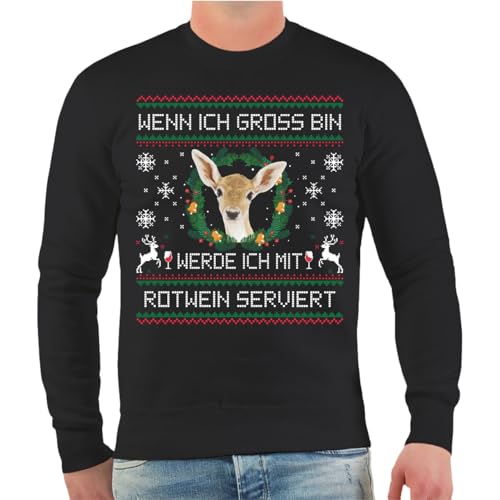 Spaß Kostet Herren Pullover BBQ Jäger Koch Schwarzer Humor zu Weihnachten Größe S - 4XL von Spaß Kostet