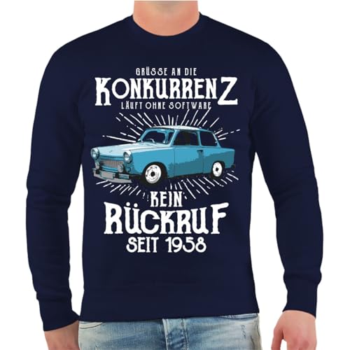 Spaß Kostet Herren Pullover DDR Kult Auto Motiv Sprüche Größe S bis 5XL von Spaß Kostet