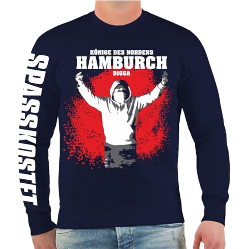 Spaß Kostet Herren Pullover Hamburch Hamburg Könige des Nordens Biker Support Merch Fun red Größe S - 4XL Spaß Kostet Herren Pullover Hamburch Hamburg Könige des Nordens Biker Support Merch Fun red Größe S - 4XL von Spaß Kostet