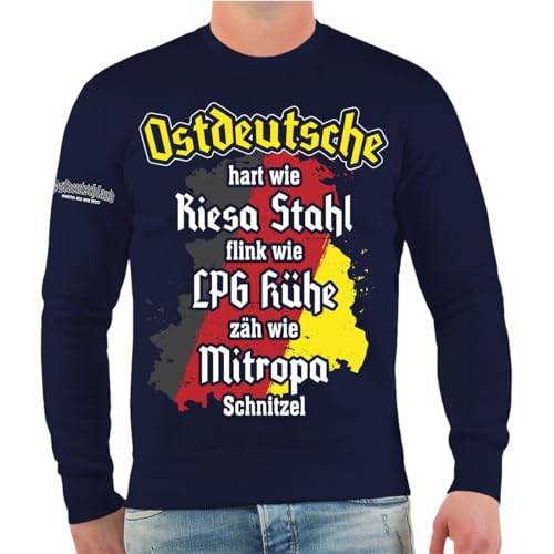 Spaß Kostet Herren Pullover Ostdeutsche Sprüche DDR Hart flink zäh S - 5XL von Spaß Kostet