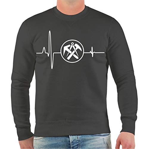 Spaß Kostet Herren Pullover Sweatshirt Dachdecker Herzschlag Arbeitspullover Spaß Kostet Herren Pullover Sweatshirt Dachdecker Herzschlag Arbeitspullover von Spaß Kostet