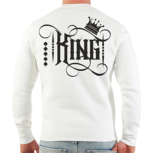 Spaß Kostet Herren Pullover Sweatshirt La Familia King 2023 (mit Rückendruck) Größe S - 4XL von Spaß Kostet