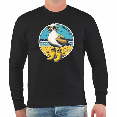 Spaß Kostet Herren Pullover Sweatshirt Moin Möwen Motiv Urlaub Nordsee ostsee Größe S - 5XL Spaß Kostet Herren Pullover Sweatshirt Moin Möwen Motiv Urlaub Nordsee ostsee Größe S - 5XL von Spaß Kostet