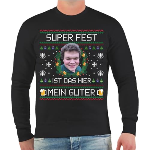 Spaß Kostet Herren Pullover Weihnachten Mein GUTER Super Fest Größe S - 4XL von Spaß Kostet