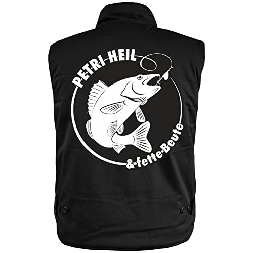 Spaß Kostet Herren Ranger Weste mit Futter Angler Petri Heil Größe S - 5XL von Spaß Kostet