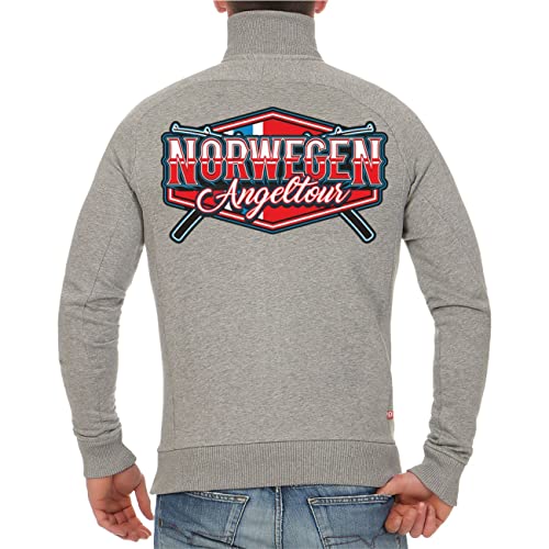 Spaß Kostet Herren Sweatjacke Jacke Norwegen Angeltour 2023 von Spaß Kostet