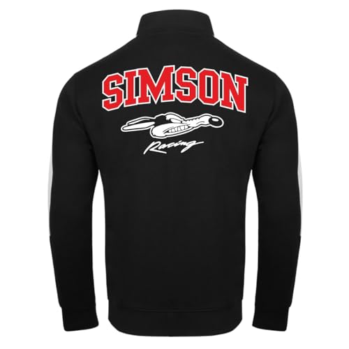 Spaß Kostet Herren Trainingsjacke Sweatjacke Simson Racing Ostblech Simme motorrad Jungs von Spaß Kostet