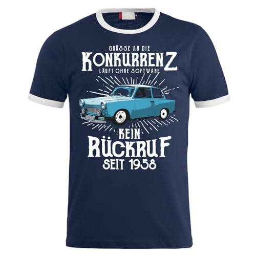 Spaß Kostet Herren Tshirt DDR Grüße an die Konkurrenz KEIN RÜCKRUF Größe S - 5XL von Spaß Kostet