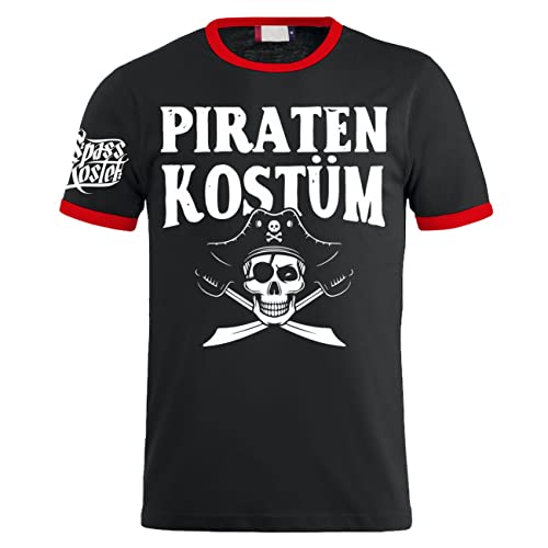 Spaß Kostet Herren Tshirt Fasching Karneval PIRATENKOSTÜM Größe S - 5XL von Spaß Kostet