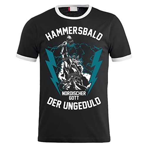 Spaß Kostet Herren Tshirt Hammersbald Nordischer Gott der Ungeduld Größe M - 5XL von Spaß Kostet