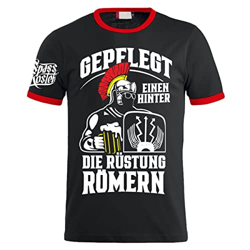 Spaß Kostet Herren Tshirt Hinter die Rüstung Römern Bier Sport Serie Größe S - 3XL von Spaß Kostet