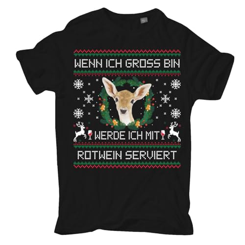 Spaß Kostet Herren Tshirt Koch Jäger Schwarzer Humor zu Weihnachten Größe S - 5XL von Spaß Kostet