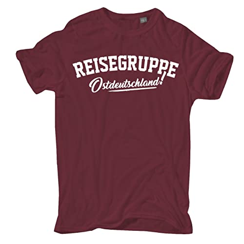Spaß Kostet Herren Männer Tshirt Reisegruppe Ostdeutschland eigener WUNSCHTEXT Name Text von Spaß Kostet