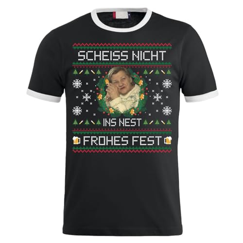 Spaß Kostet Herren Tshirt Weihnachten Ostdeutschland Scheiss Nicht ins Nest Größe S - 5XL von Spaß Kostet