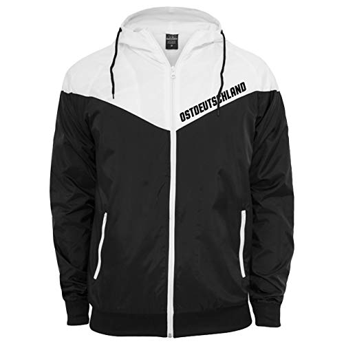 Spaß Kostet Herren Übergangsjacke Windjacke mit Kapuze OSTDEUTSCHLAND DDR Osten ostdeutsch von Spaß Kostet