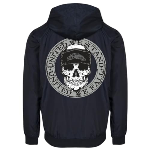 Spaß Kostet Herren Windbreaker Regenjacke La Familia support UNITED WE STAND Größe S - 5XL von Spaß Kostet