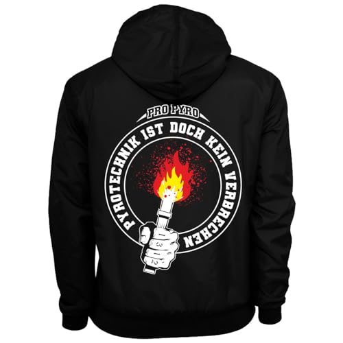Spaß Kostet Herren Windbreaker Regenjacke Pyrotechnik ist doch kein Verbrechen mit Kapuze Spaß Kostet Herren Windbreaker Regenjacke Pyrotechnik ist doch kein Verbrechen mit Kapuze von Spaß Kostet