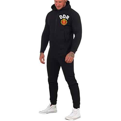 Spaß Kostet Jogginganzug Jumpsuit DDR Trikot Fasching Overall Größe XXS - XL von Spaß Kostet