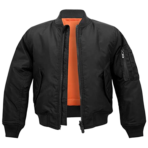 Spaß Kostet Kinder Bomberjacke Pilotenjacke Fliegerjacke Größe 122 cm bis 176 cm von Spaß Kostet