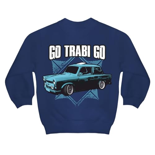 Spaß Kostet Kinder Pullover Go Trabi Go Größe 98-146 blaues DDR Auto Junge mädchen von Spaß Kostet