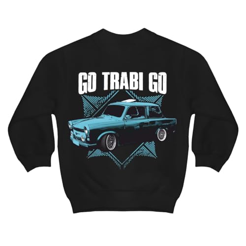 Spaß Kostet Kinder Pullover Go Trabi Go Größe 98-146 blaues DDR Auto Junge mädchen von Spaß Kostet
