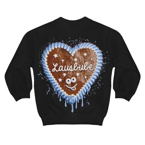Spaß Kostet Kinder Pullover Lebkuchenherz Lausbube Größe 98-164 von Spaß Kostet
