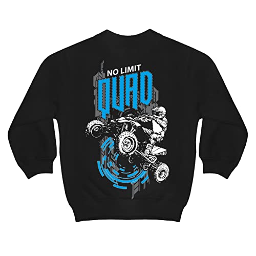 Spaß Kostet Kinder Pullover Quad Keine Grenzen (mit Rückendruck) Größe 122-164 von Spaß Kostet