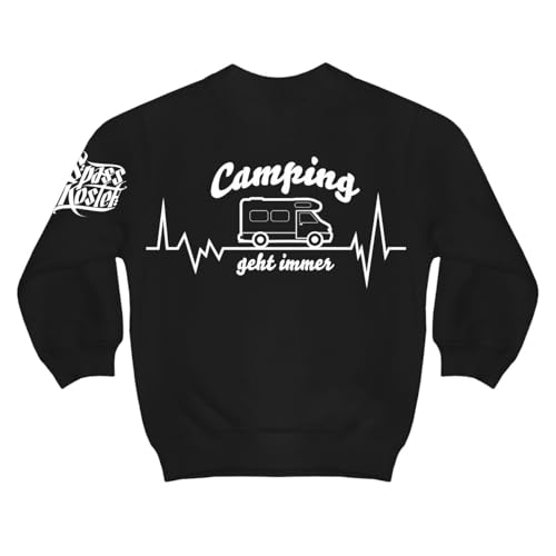 Spaß Kostet Kinder Pullover Sweatshirt Camping geht Immer Größe 98-164 Junge mädchen von Spaß Kostet
