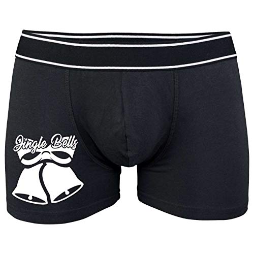 Herren Männer Boxershort Weihnachten Jingle Bells lustig sprüche Spruch Nikolaus von Spaß Kostet