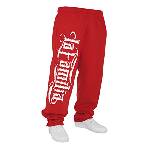 Spaß Kostet Männer Herren Jogginghose La Familia Logo Trainingshose Sweatpant Streetwear von Spaß Kostet