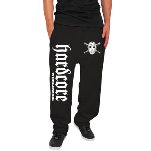Männer Jogginghose Trainingshose Hardcore Worldwide Club Crew Support mc von Spaß Kostet