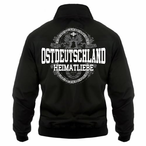 Spaß Kostet Männer Junge Harrington Jacke Ostdeutschland Heimatliebe ost motive S - 5XL von Spaß Kostet