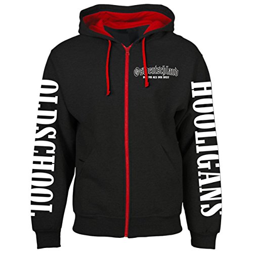 Spaß Kostet Männer Kapuzenjacke Der Osten feiert anders Ultras Hooligans ostdeutschland DDR von Spaß Kostet