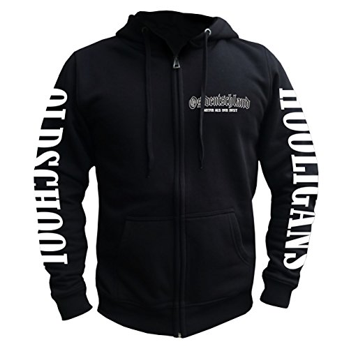 Spaß Kostet Männer Kapuzenjacke Der Osten feiert anders Ultras Hooligans ostdeutschland DDR von Spaß Kostet