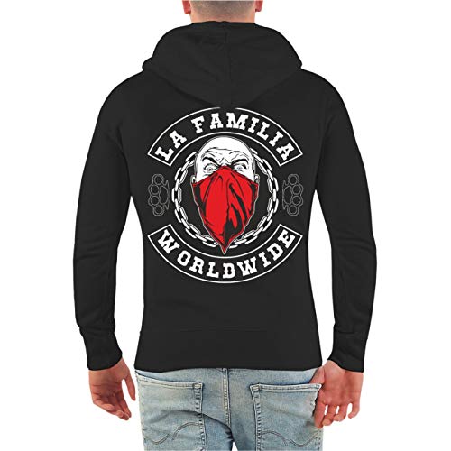 Spaß Kostet Männer Kapuzenjacke La Familia FCK WORLDWIDE Spaß Kostet Männer Kapuzenjacke La Familia FCK WORLDWIDE von Spaß Kostet