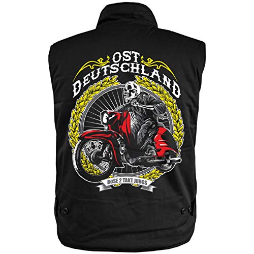 Spaß Kostet Männer Ranger Weste mit Futter Ostdeutschland 2 Takt Jungs (mit Rückendruck) Größe S - 5XL von Spaß Kostet