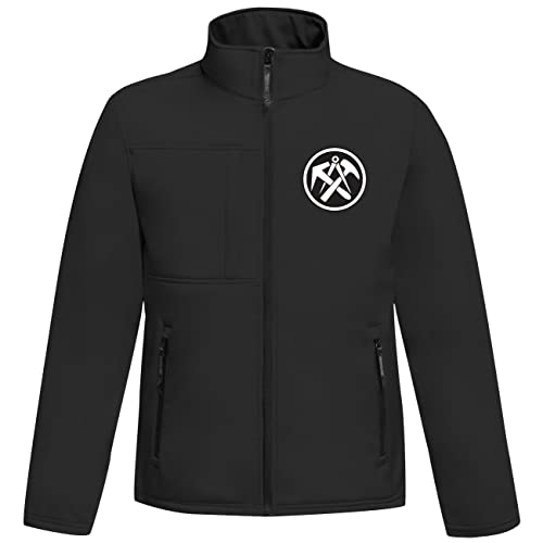 Spaß Kostet Männer Softshell Jacke DACHDECKER wind und wasserdicht Grösse S bis 4XL von Spaß Kostet