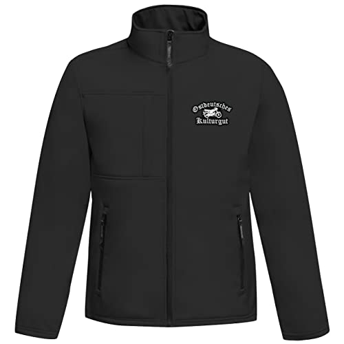 Spaß Kostet Männer Softshell Jacke Ostdeutsches Kulturgut wind und wasserdicht Grösse S bis 4XL von Spaß Kostet